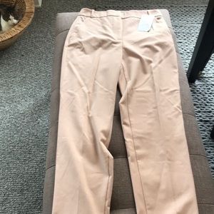 Millenial pink Zara trousers